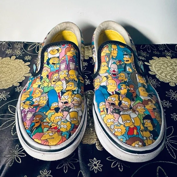 The Simpsons x Vans Slip-on Collage ComfyCrush Sneakers - Picture 6 of 8